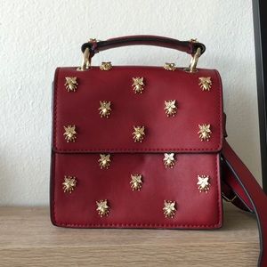 Red Zara bag